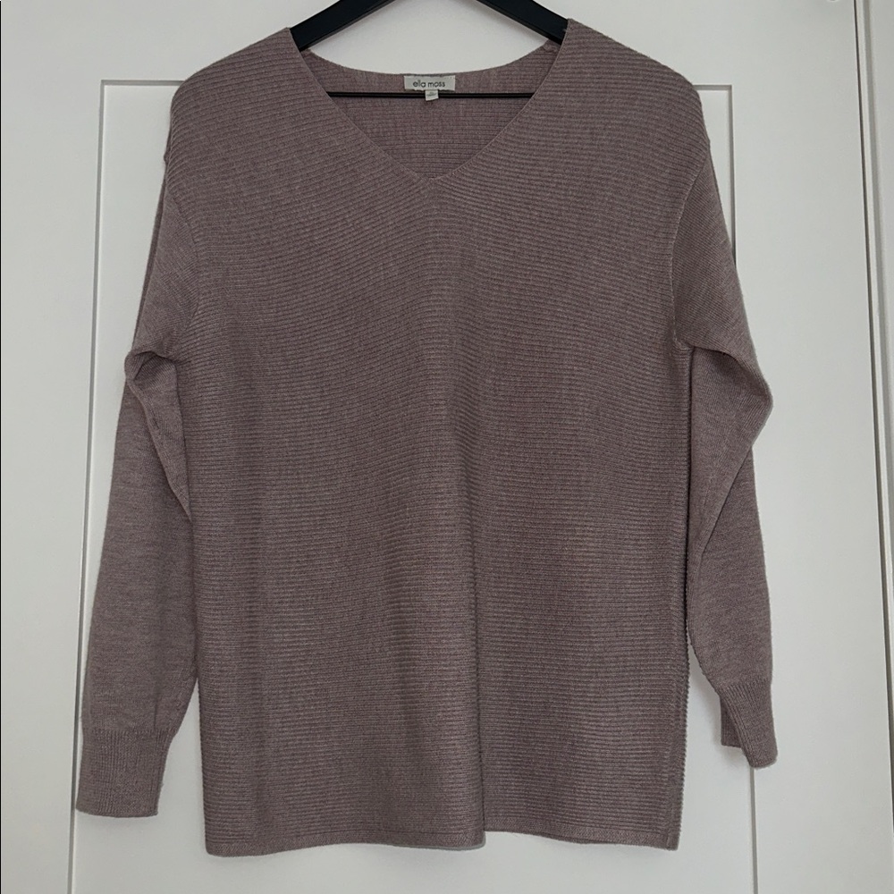 Ella Moss Mauve Knit Top